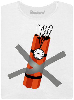 Dinamit prémium női póló White