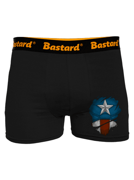 Captain inside boxeralsó Black