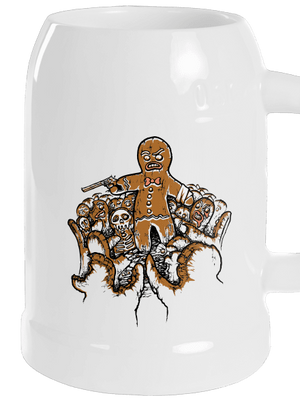 Mézeskalács apokalipszis söröskorsó White