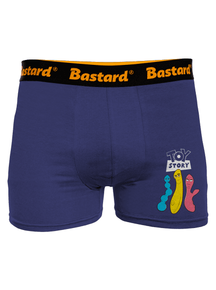 Játékháború boxeralsó Blue Navy