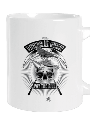 Party is over nagy bögre White