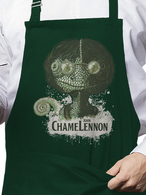  ChameLennon kötény Bottle Green