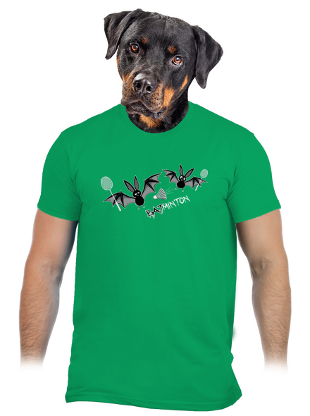 Batminton férfi póló Kelly Green