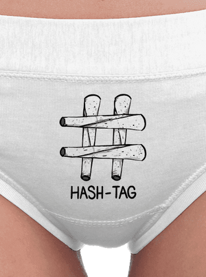 Hash tag női bugyik White