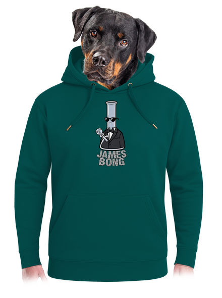 James Bong unisex prémium pulóver Emerald Green