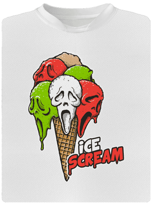 Ice Scream gyerek sport póló White