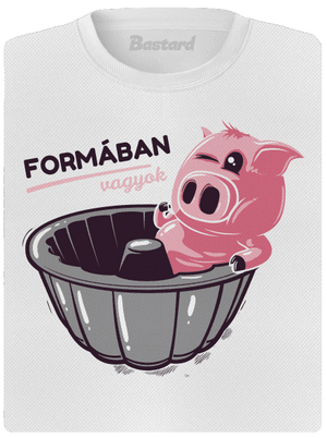 Formában női sportpóló White