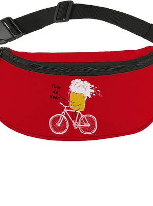 Tour de beer övtáska Red