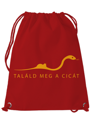 Találd meg a cicát hátizsák Red Mal