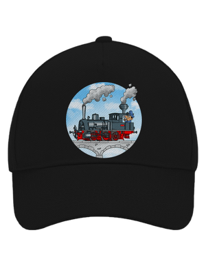 Kéményfüst baseballsapka Black