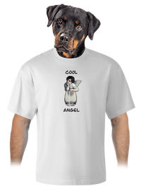 unisex túlméretezett póló