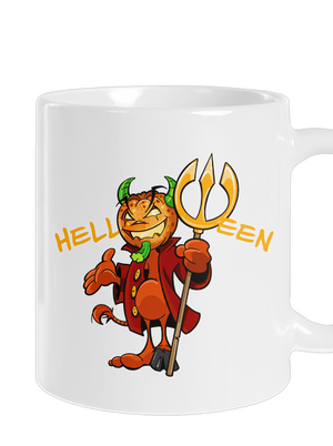 Helloween hagyományos bögre White