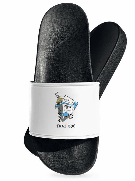 Thai box papucs White