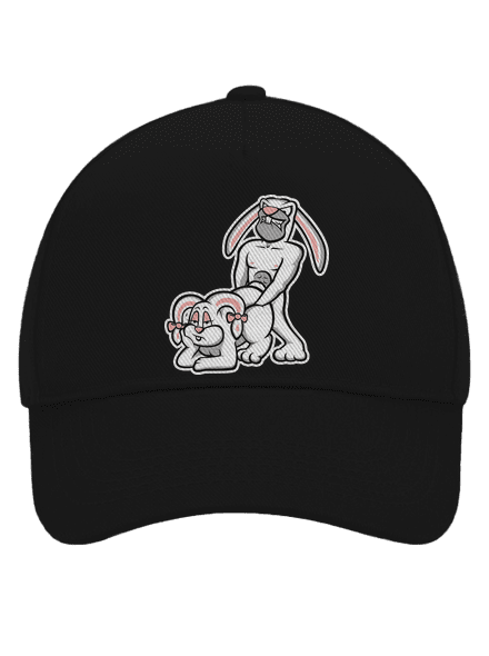 Rabbits baseballsapka Black