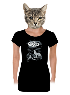 női póló elasztikus alsó szegéllyel