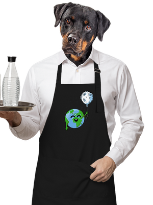 Ballon kötény Black