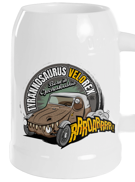 Tyrannosaurus Velorex söröskorsó White