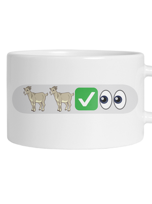 Emoji macaron bögre White