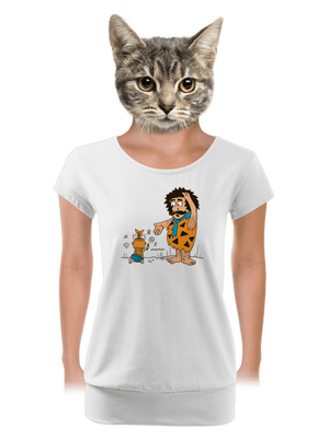 női póló elasztikus alsó szegéllyel