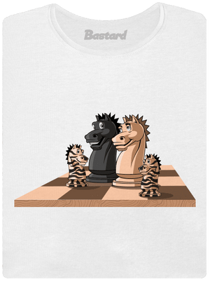 Sakkcsalád prémium női póló White