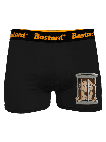 Sün a ketrecben boxeralsó Black