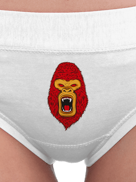 Gorilla face női bugyik White