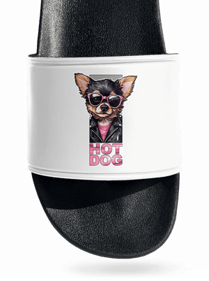 Very hot dog papucs White