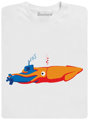 Polip férfi hosszú ujjú póló White