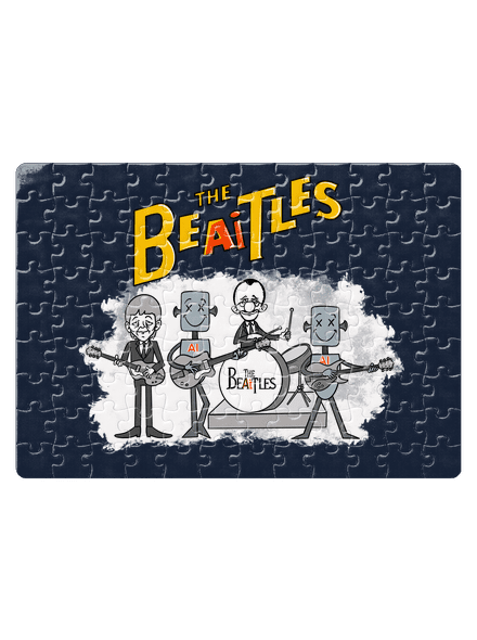 AI Beatles kirakós White