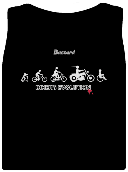 Bikers evolution klasszikus női trikó Black