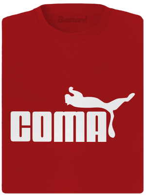 Coma női sportpóló Red Mal