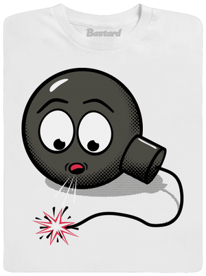 Bomba férfi hosszú ujjú póló White