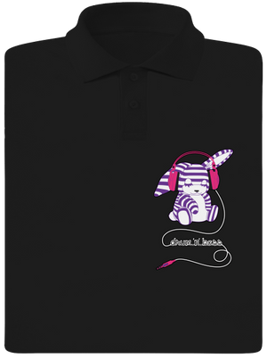 Drum and bass férfi pólóingek Black