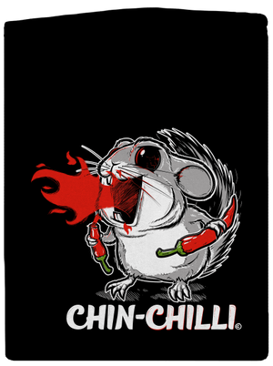 Chinchilli cipzáras férfi pulóver Black