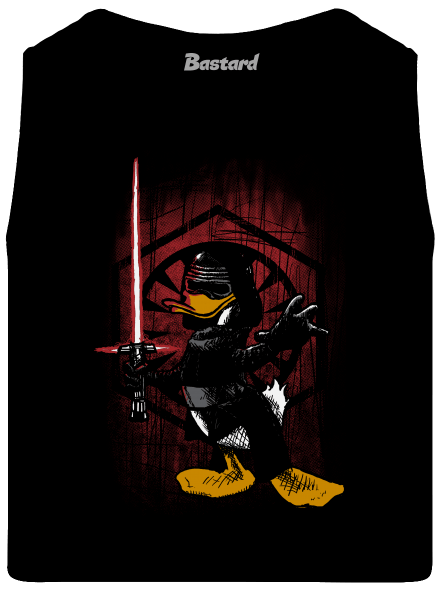 Kylo Duck férfi trikó Black