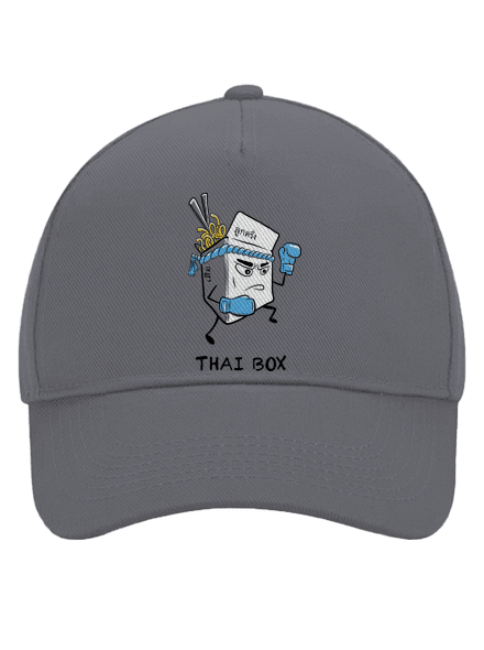Thai box baseballsapka Graphite grey