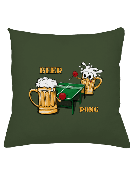 Beer pong párna Olive Green