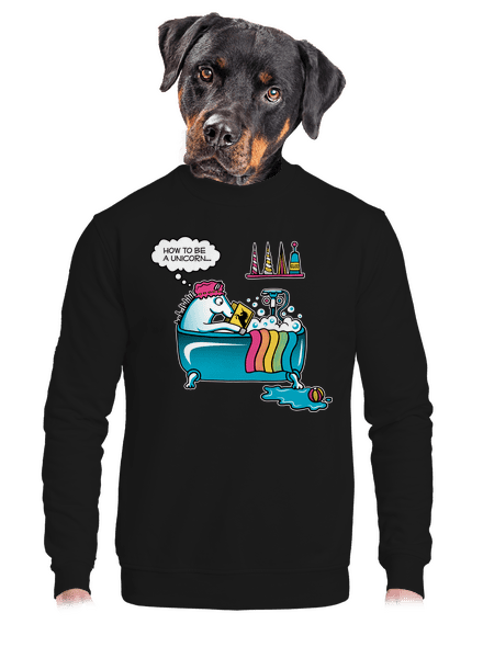 Mi kell az egyszarvúvá váláshoz unisex crewneck Black