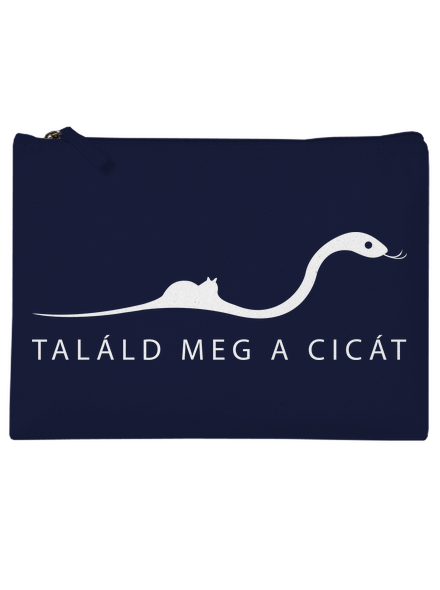 Találd meg a cicát kis táska French Navy
