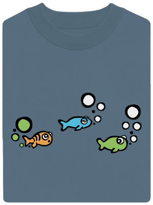 Baleset unisex crewneck Nordic Blue