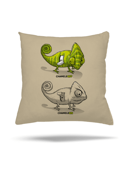 ChameleON ChameleOFF párna Beige