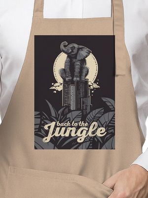 Back to the jungle kötény Rope