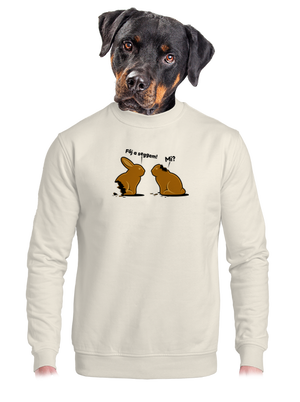 Fáj a seggem! unisex crewneck Off White