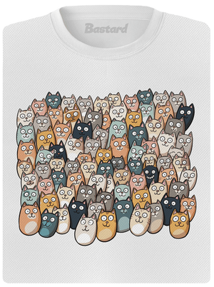 Találd meg az ördögöt női sportpóló White