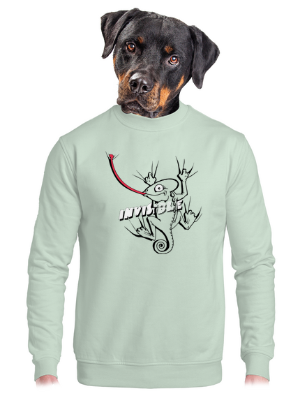 Invisible chameleon unisex crewneck Blush Mint