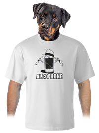 unisex túlméretezett póló