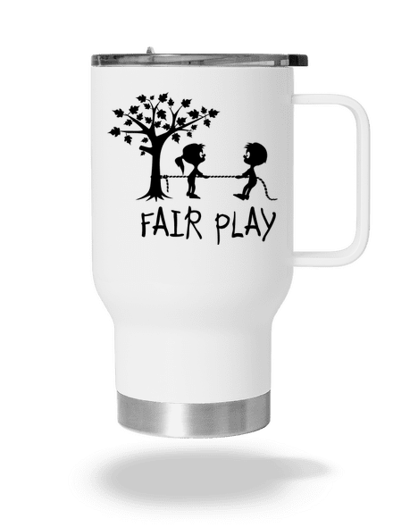 Fair play termosz bögre White