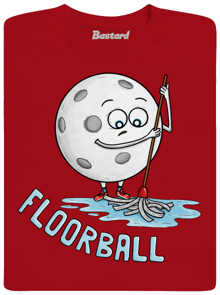 Floorball gyerek póló Red