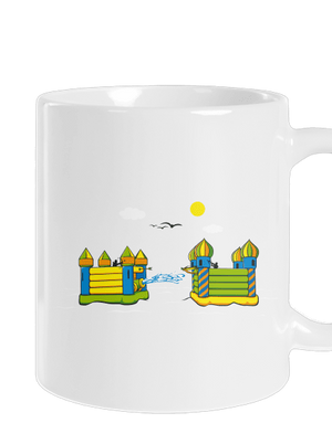 Castle Conquest  hagyományos bögre White