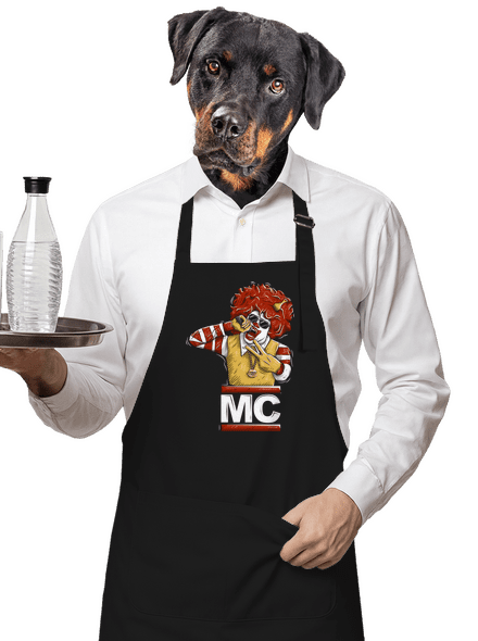 MC kötény Black